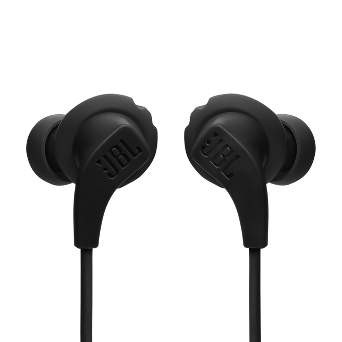 JBL Endurance Run 2 Wireless - Black - Waterproof Wireless In-Ear Sport Headphones - Front image number null